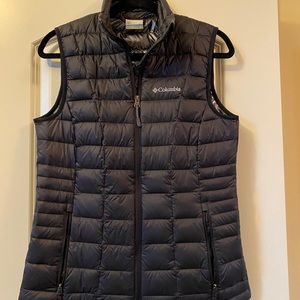Columbia Omni Heat Black Puffer Vest